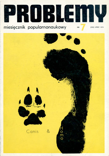 Magazyn Problemy, okładka, 1975 