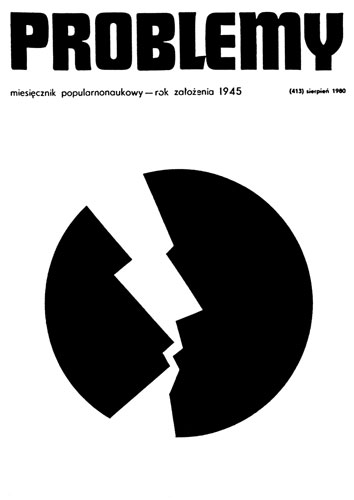 Magazyn Problemy, okładka, 1980 