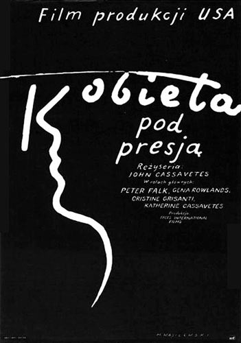 Kobieta pod presją, plakat filmowy, 1978